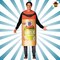 Adults McCormick Garlic Powder Spice Costume Funny Seasoning Outfit